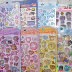 正規品 しずくちゃん ポムポム キティ ボンボンドロップシール うるちゅる 和柄