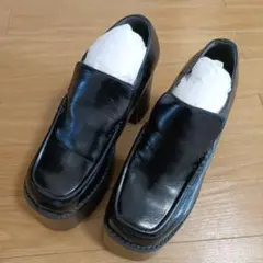 ☆EMODA ブラック プラットフォームヒールパンプス