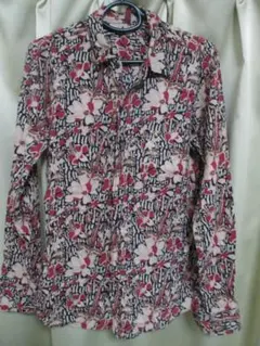 花柄シャツ　メンズ　Lサイズ