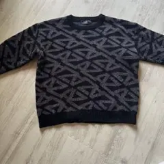 AZUL 幾何学模様 ニットセーター