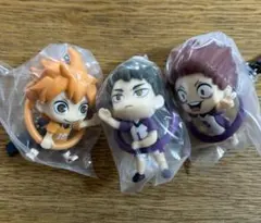 ハイキュー!! こんにち輪！ フィギュアマスコット3 日向 牛島 天童 3点