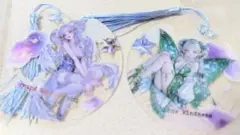 ハンドメイドアクリルコラージュしおりセット