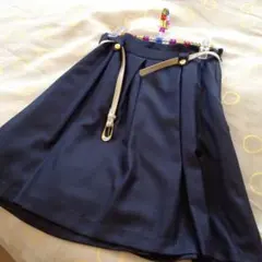 美品 フレアスカート ベルト付き