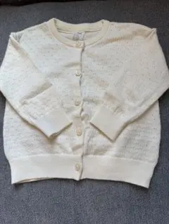 H&M アイボリー カーディガン　サイズ80