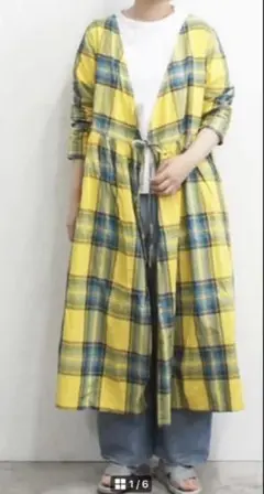 ichi カシュクール ワンピース