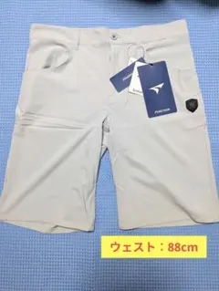 TOURSTAGE ハーフパンツ ゴルフウェア/グレー、ウェスト88cmのサムネイル