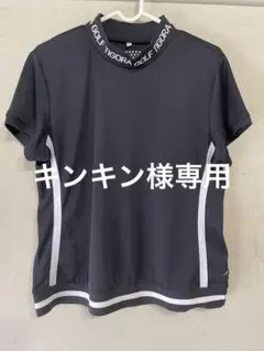 TIGORA レディース ゴルフウェア 半袖シャツ ブラック