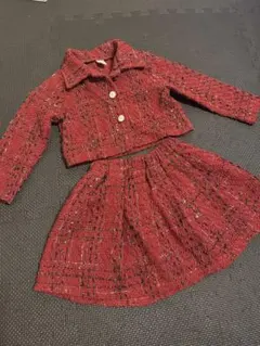 SHEIN ツイード風セットアップ 5Y