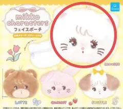 mikko characters フェイスポーチ mousee ムース