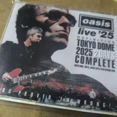 Oasis live '25 Definitive Tokyo 4枚組CD-R
