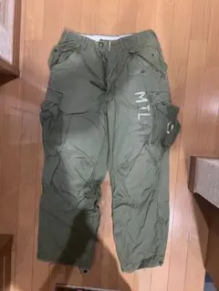 米軍　70s m65 フィールドパンツ　カーゴパンツ　small mediumのサムネイル