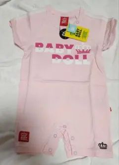BABY DOLL ロンパース サイズ80 ピンク