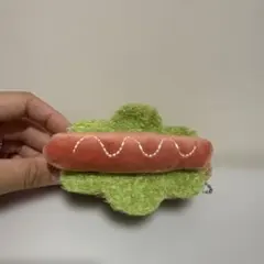 ホットドッグ ぬいぐるみ キーホルダー