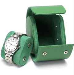 ShinKin] 腕時計ケース グリーン
