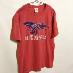 90s Old USA デザイン キャラクター ロゴ プリントバンド Tシャツ