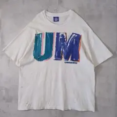 90s USA製　UMBRO アンブロ　グラフィックTシャツ　シングルステッチ