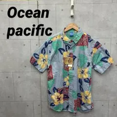未使用タグ付 Ocean pacific 総柄アロハシャツ XL マルチカラーのサムネイル
