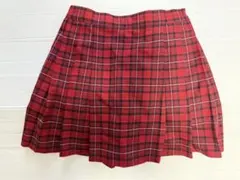 ☆UNIQLO GIRLS プリーツミニスコート チェック150cm 新品タグ付
