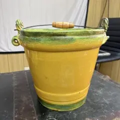 ☆イエローバケツ 陶器製のサムネイル