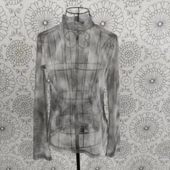 GU シースルートップス グレー Мサイズ