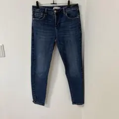 ZARA ストレッチスキニーパンツ　デニム　L
