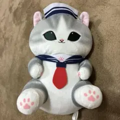 【美品】mofusand セーラーにゃん BIG ぬいぐるみ