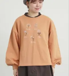 サマンサモスモス今期完売刺繍スウェット中古