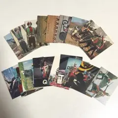 1970年代の旧仮面ライダーカード 昭和の仮面ライダーカードが高い！？【カルビー旧カード】 - トイズ