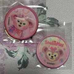 ダッフィー＆フレンズ カラフルハピネス ワッペン シェリーメイ