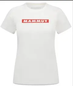 美品　マムートQD ロゴ プリント Tシャツ AF ホワイト　XLのサムネイル