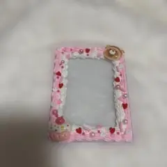 可愛いケーキとクマのトレカケース b8