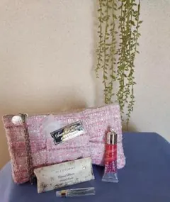 【未使用品】JILL STUART リップグロス、ポーチ　おまけ付