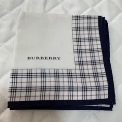 【送料込み】BURBERRY チェック柄 ハンカチ