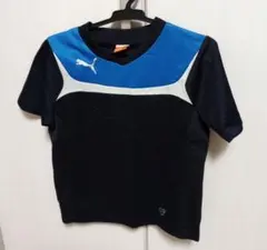PUMA サッカーシャツ ネイビー 120