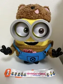 ミニオン　ポップコーンバケツ　ユニバーサルスタジオジャパン