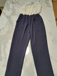 ジルスチュアート　ネイビーパンツドレス