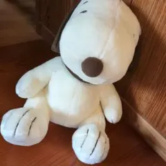 犬型ぬいぐるみ 中型 クリーム色　SNOOPY
