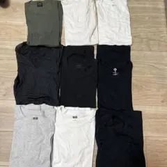 Tシャツ インナーシャツ　まとめ売り　9枚　S/M