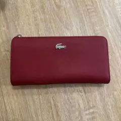 Lacoste レッド 長財布のサムネイル