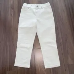 スキニーパンツ ホワイト Mサイズ