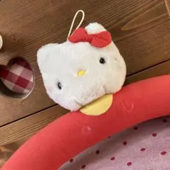 レトロサンリオ　ハローキティ　ぬいぐるみマスコットハンガー