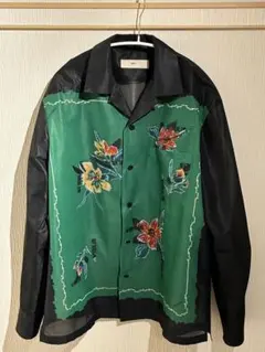 い*よ様 TOGA VIRILIS シースルー オープンカラー シャツのサムネイル