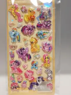 F45)新品１枚 ユニコーン ウォーターボンボンシール　/シール帳