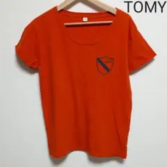 TOMMY HILFIGER　Tシャツ　M オレンジ