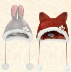 上海ディズニー限定ズートピアニックジュディファンキャップ帽子2点