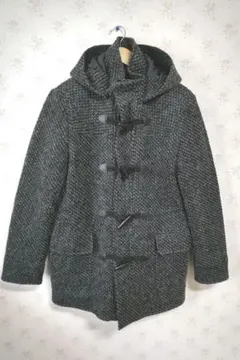 ☆エストネーション ニット ダッフル 中綿コート グレー L 美品☆のサムネイル