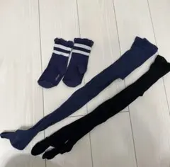 condor リブタイツ collegien 靴下 3点セット