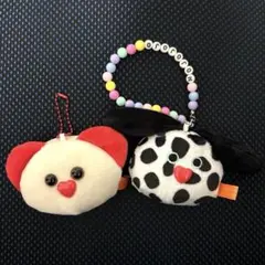 新品【mojojojo】フェイスマスコットぬいぐるみ　2点セット　GIGO限定