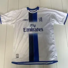チェルシーFC ジョン・テリー 2003-05 アウェイモデル　XL チェルシーFC ジョン・テリー 2003-05 アウェイモデル XL - メルカリ