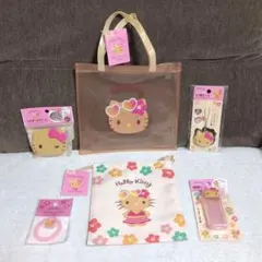 ハローキティ 日焼けキティ ダイソー セリア キャンドゥ 6点セット まとめ売り